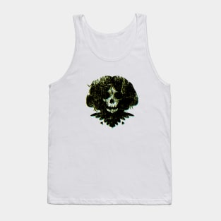 Ghost Face - Black Tank Top